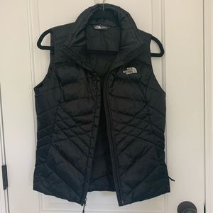 North Face black vest